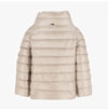 Herno Goose Down Mini Cape with Funnel Neck 136078971 [P]