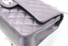 CHANEL Classic Medium Lambskin Silver Chain Shoulder Bag 161567037 [P]