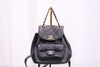 CHANEL Duma One Pocket Small Backpack Black AS2908 161567143 [P]