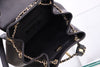 CHANEL Duma One Pocket Small Backpack Black AS2908 161567143 [P]