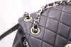 CHANEL Duma One Pocket Small Backpack Black AS2908 161567143 [P]
