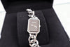 CHANEL Premier Gourmet Quartz Chain Watch Silver 161568182 [P]