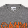 Ganni Women's Teddy Graphic Knit 161571731 [P]