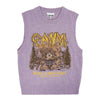 Ganni Women's Teddy Jacquard Vest 161571735 [P]