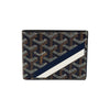 Goyard Navy Blue Victor Wallet Sprite Makeup Bi-Fold Wallet 161591095 [P]