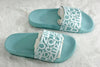MONCLER Damen Slipper mit -Logo mint 4C00060 M3002 P70 153202795 [P]