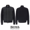 HUGO BOSS 男性用ニットパディングジャケット ブラック 50549991001 152636844 [P]