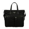 PRADA 26 リナイロンとサフィアーノレザーのトートバッグ 159384717 [P]