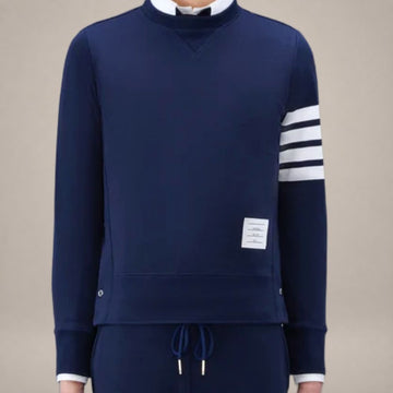 Thom Browne Classic Loopback 4-Bar Sweatshirt 161636351 [P]