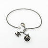 CHANEL Coco Mark Ball Line Stone Bracelet 4VCHA48709 123530590 [P]
