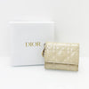 DIOR ベージュ カナージュ エナメル 財布 5VDIW25551 133624744 [P]