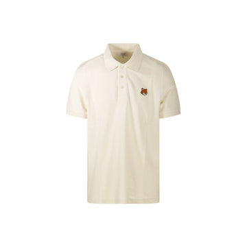 Maison Kitsune Fox Head Patch Collar T-Shirt Noble Beige 161685711 [P]