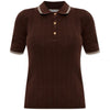 MONCLER 26 Rautenmuster & Logo Baumwoll-Polohemd 156187385 [P]