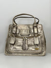 Chloe Gold Metal Big Tote Bag 3TCLB3223 140928562 [P]