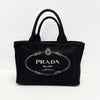 Prada Black Canvas Kanapa Tote Bag 4VPRB19326 126814387 [P]
