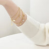 Louis Vuitton Blooming Gold Chain Bracelet 2VLVA28299 124320982 [P]