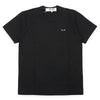 COMME DES GARCONS Männer T-Shirt mit schwarzem Herz-Patch 152100885 [P]