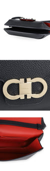 Salvatore Ferragamo Women's Double Gancini Mini Shoulder Bag 156484827 [P]