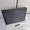Prada Document Holder Clutch Black 2VN003 161756342 [P]