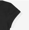 GANNI Teddy Logo Kontrast Ringer T-Shirt für Frauen 159694805 [P]