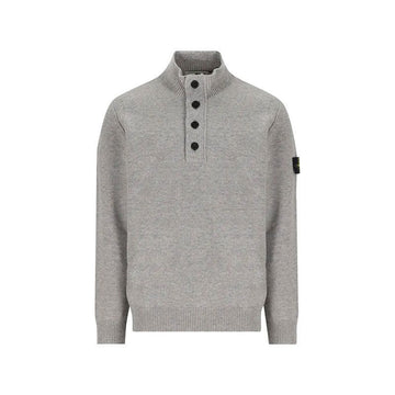 Stone Island 26FW Lambswool Half Zip Knit Gray L2S155100040 S00A3 V0M60 160220333 [P]