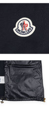 MONCLER Damen-Logo-Patch-Padded-Mix-Jacke (Navy) 8G00017 89BG6 778 161765001 [P]