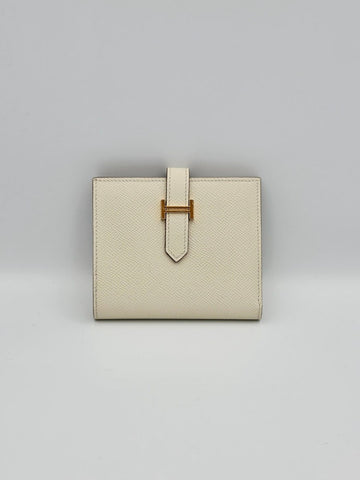 Hermes Bearn Wallet Ivory A 161766952 [P]