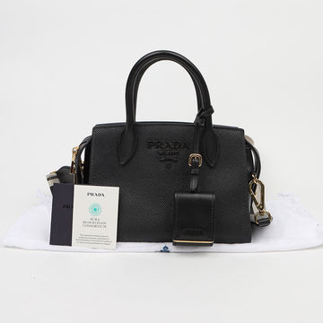 Prada Monochrome Tote Shoulder Bag 159704500 [P]