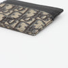 DIOR Männer Jacquard Grain Kreditkartenhalter Beige Schwarz 161500990 [P]