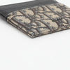 DIOR Männer Jacquard Grain Kreditkartenhalter Beige Schwarz 161500990 [P]