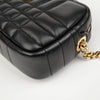 Burberry Quilted Black Leather Camera Bag Crossbody 161311545 [P]