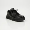 Prada Triangle Logo Leather Sneakers Black 161473390 [P]