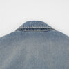 Prada Organic Short Sleeve Denim Shirt 161320546 [P]