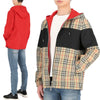 Burberry Reversible Check Hooded Windbreaker Jacket 161771269 [P]