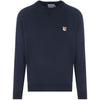 Maison Kitsune 25SS Fox Patch Sweatshirt Navy AM00303KM0001 P480 150393069 [P]