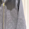 Celine Triopea Wool Cotton Fleece Hooded Zip-Up 161821412 [P]