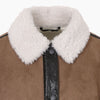 MaxMara GESSATI Shearling Collar Jacket 160107746 [P]