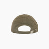 GANNI Logo-Stickerei Canvas Kalamata Khaki Baseball Cap 159162688 [P]