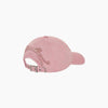 Ganni Embroidered Ribbon Logo Washed Pink Baseball Cap 159162687 [P]
