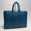 LOUIS VUITTON Neuer Porte Document von Cuir de Vachette Aktentasche Blau (Top-Qualität, Unisex) 161825270 [P]