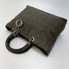 DIOR Damentasche Cannage khaki Silbermittel (Vintage, Rarität) 161826007 [P]