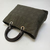 DIOR Damentasche Cannage khaki Silbermittel (Vintage, Rarität) 161826007 [P]