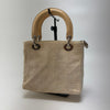 Dior Lady Cannage Tote Bag Ivory Silver Small 161826113 [P]