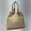 Dior Cannage Leather Tote Bag Ivory Gold Medium 161826297 [P]