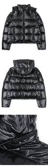 MONCLER 女性用 NIVEOLE フード ショート パディング ジャケット 158085895 [P]