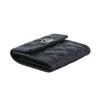 CHANEL Caviar Boy Silver Women's Wallet A80734 161827712 [P]