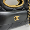 CHANEL Chain Shoulder Lambskin Case Gold Metal AS5038 161831785 [P]