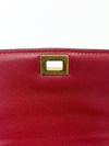 CELINE レッド スモール クラシック ボックス クロスバッグ 5VCEB44970 128666618 [P]