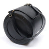 Bulgari Black Grained Leather B.Zero1 Cylinder Tote Bag 161835439 [P]