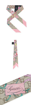 Gucci Women’s Flora Print Silk Scarf 160963599 [P]